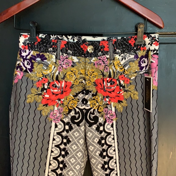 New Juicy Couture Eloise printed pants small - Picture 2 of 6